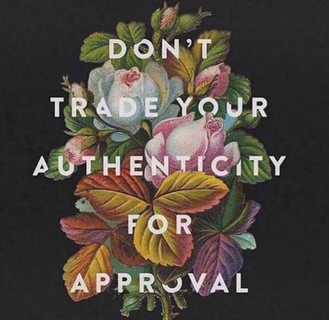 Giving up Approval for Authenticity